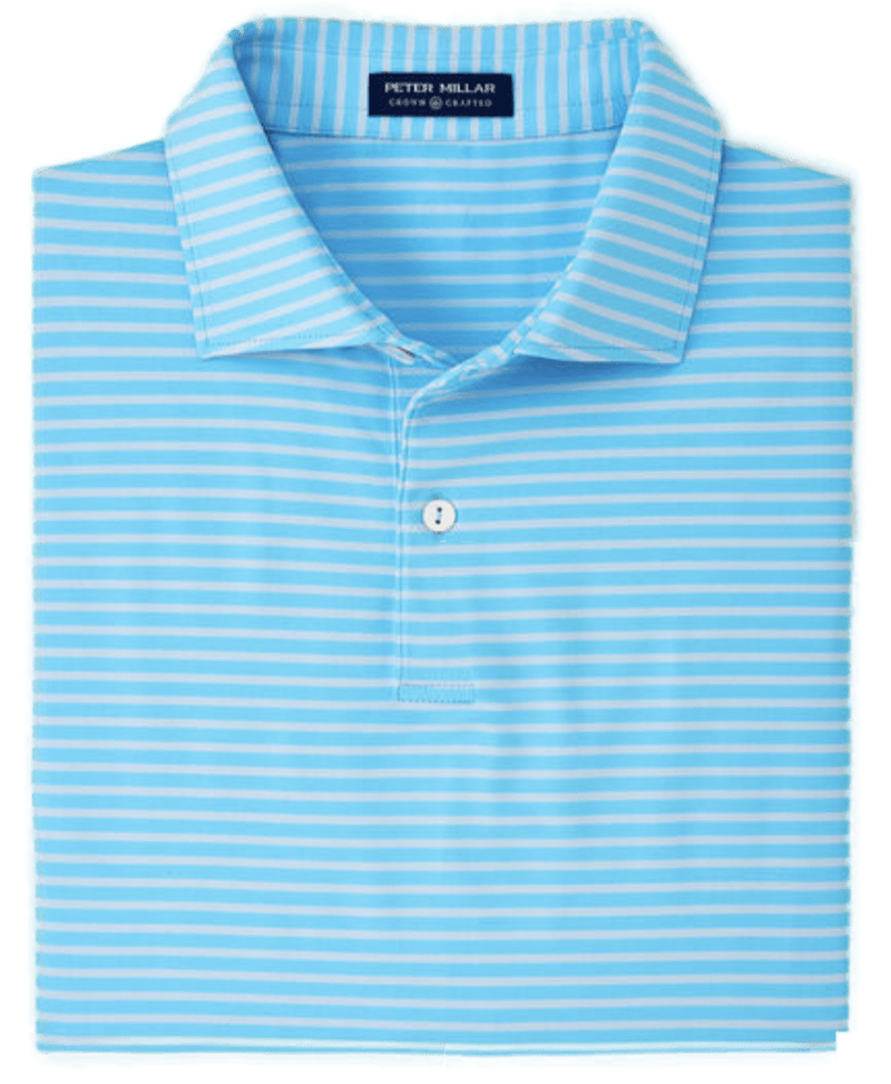 Peter Millar | MS22EK501E | Mens | Miles Performance Polo | Infinity Pool