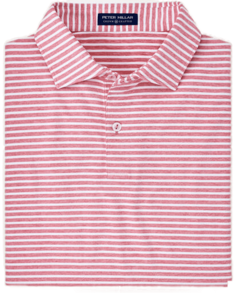 Peter Millar | MS22EK501E | Mens | Miles Performance Polo | Begonia