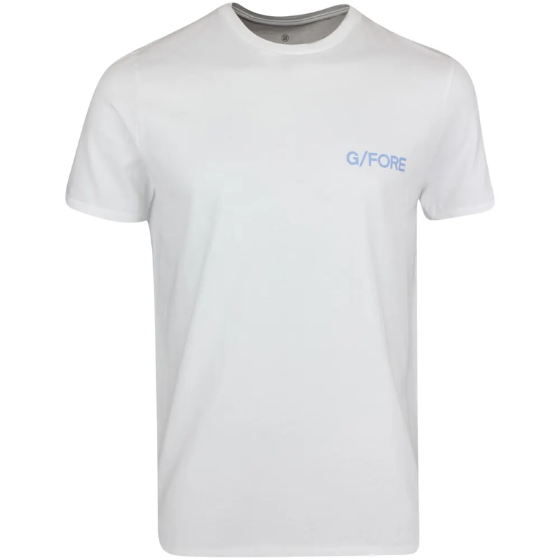 G/Fore | G4MF21K64 | No Bad Rounds Tee | Snow
