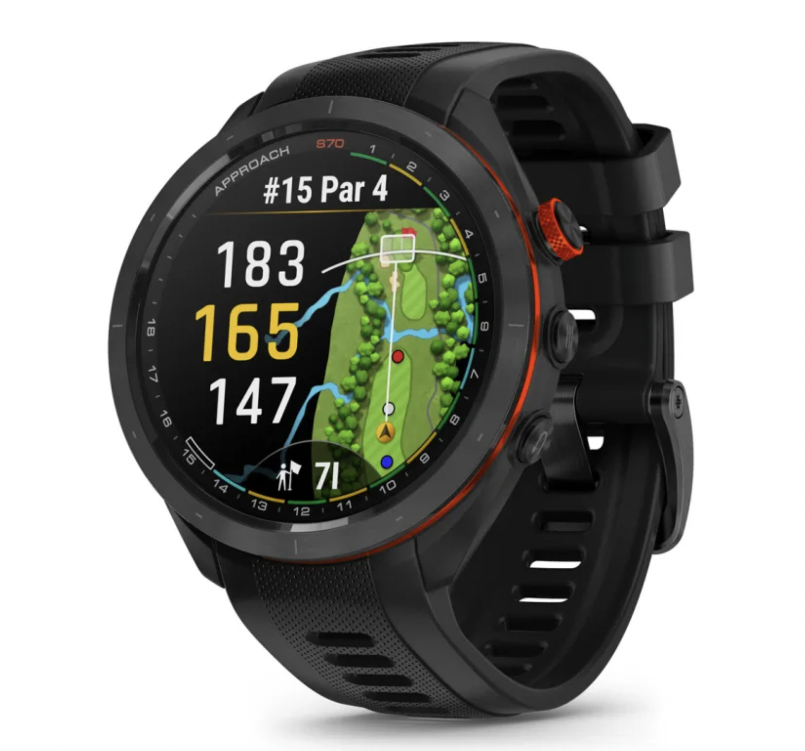 【GWセール】GARMIN Approach S70 47mm本体 Garmin | S70 Approach | Black | 47MM | RSGolfshop