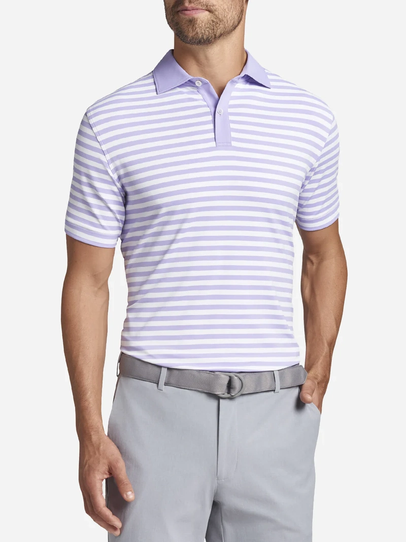 Peter Millar | MS22EK516E | Mens | Bass Performance Jersey Polo English Sprd Collar | Watsonia