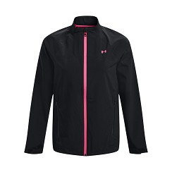 Under Armour | 1371590 | Stormproof Jacket |  Black / Pink Punk