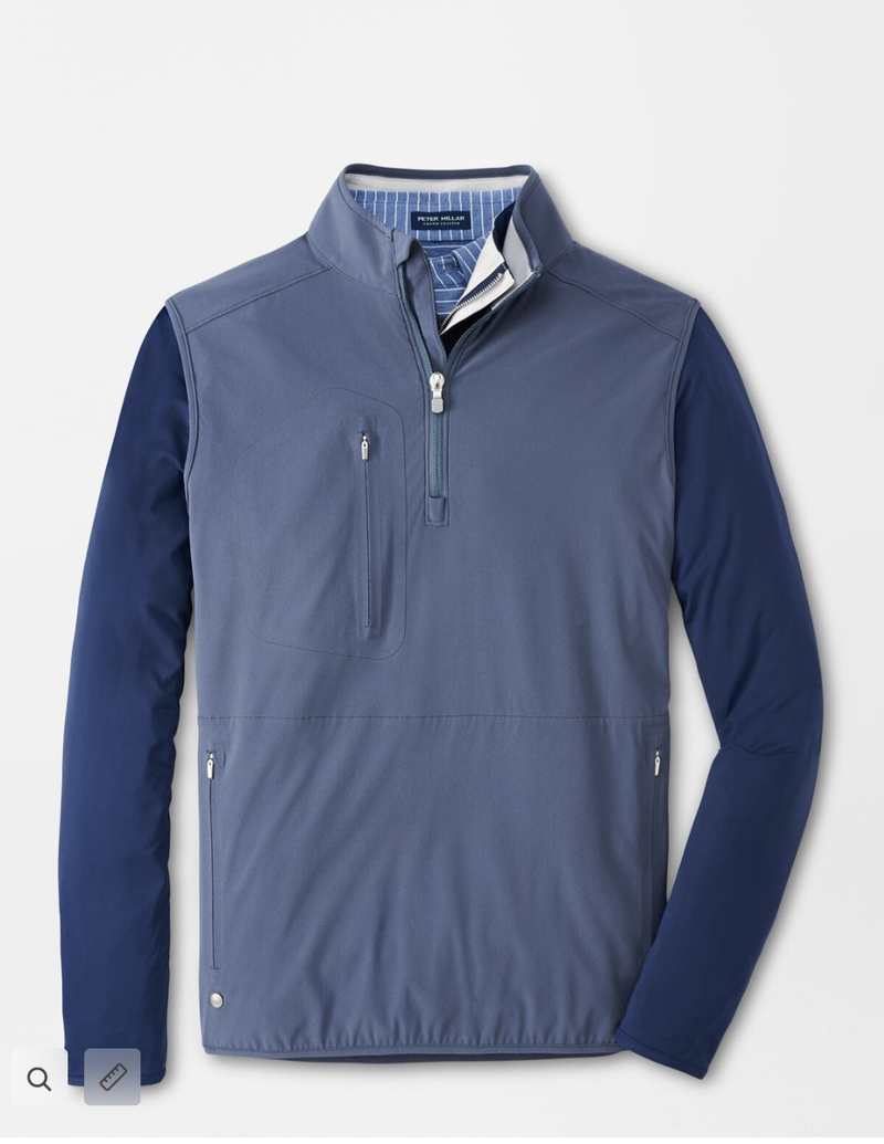 Peter Millar | MS22EZ502 | Mens | Flex Adapt Half-Zip Pover Vest | Galaxy
