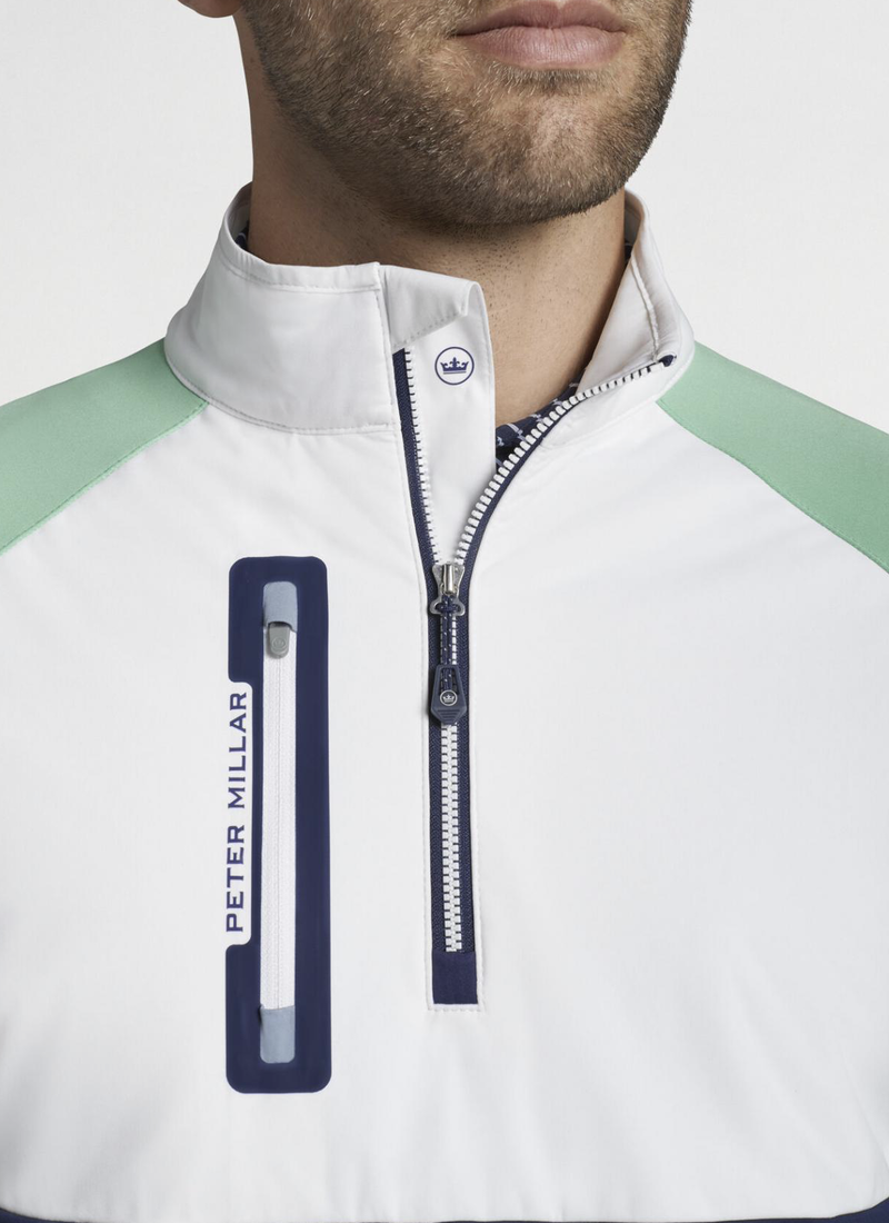 Peter Millar | MS22EZ52B | Mens | Hyperlight Weld Hybrid Half-Zip | Shmul