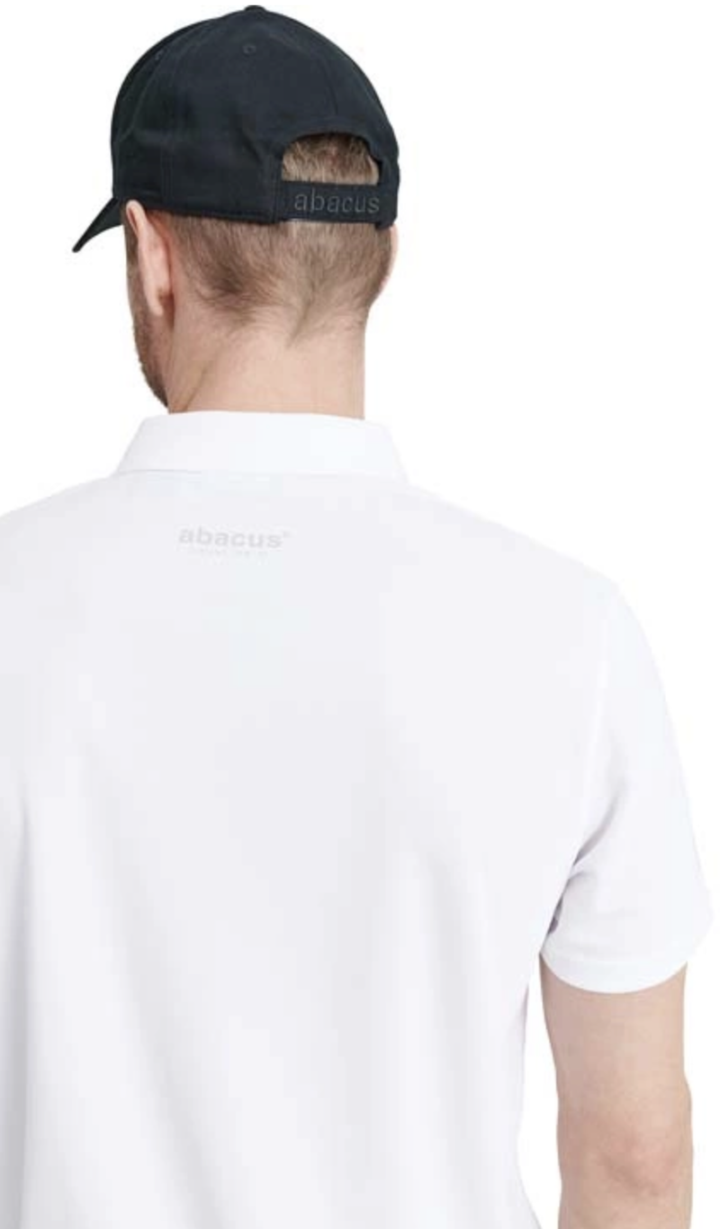 Abacus | 6724-100 | Cray Drycool Polo | White