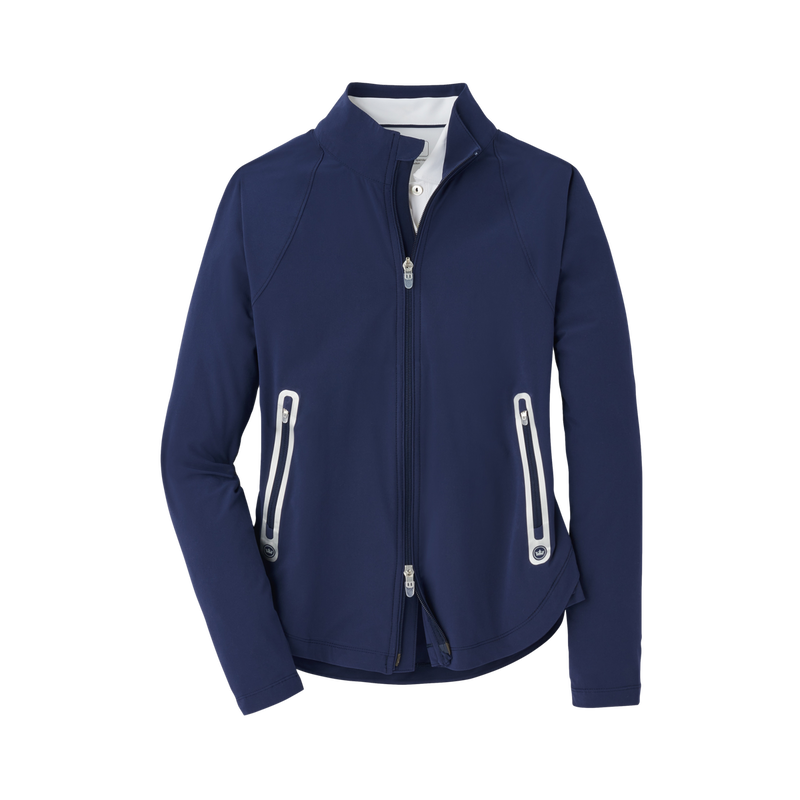 Peter Millar | LF22EZ12 | Jameson Flex Stretch Full Zip Jacket | Navy