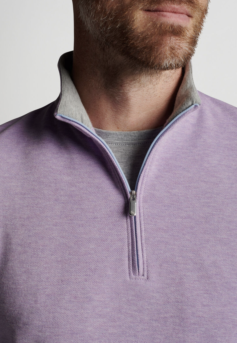 Peter Millar | MS22K40 | Mens | Crown Comfort Interlock | Violet Sky