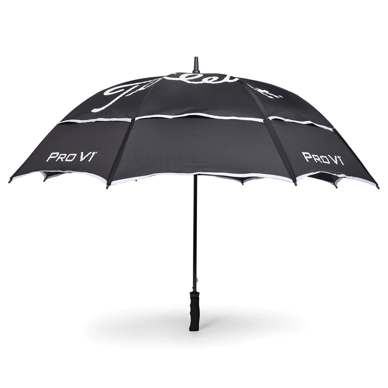 Titleist | TA23TDCU-01 | '20 Tour | Double Canopy Umbrella | Black / White