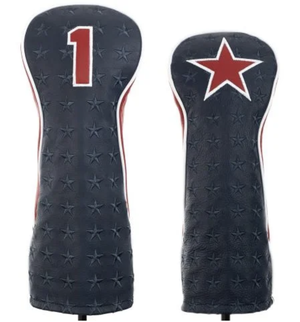 Titleist | TA9LEHC-USA  | USA Leather Headcover | Set