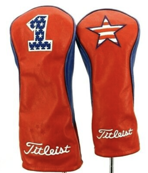 Titleist | TA7ACLHCDF-USA | USA Leather Headcover | Set