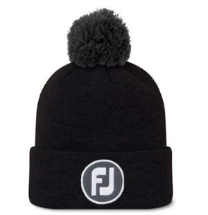 Footjoy | FH22BSPOM-0 | Solid Pom Pom-HTHR | Black