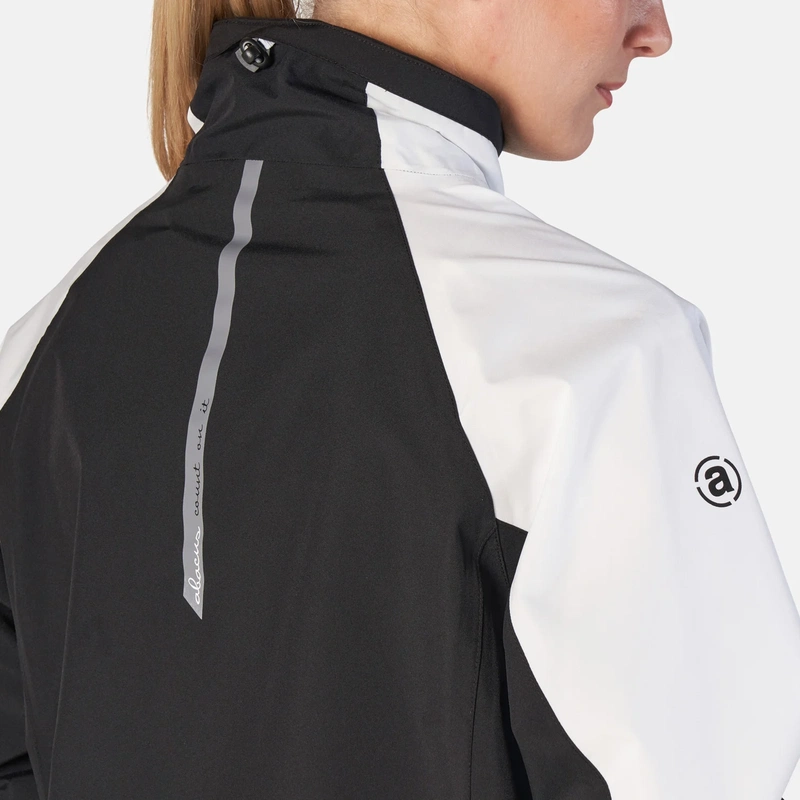 Abacus | 2070 6201-551 | Rain Jacket ladies | Black/White