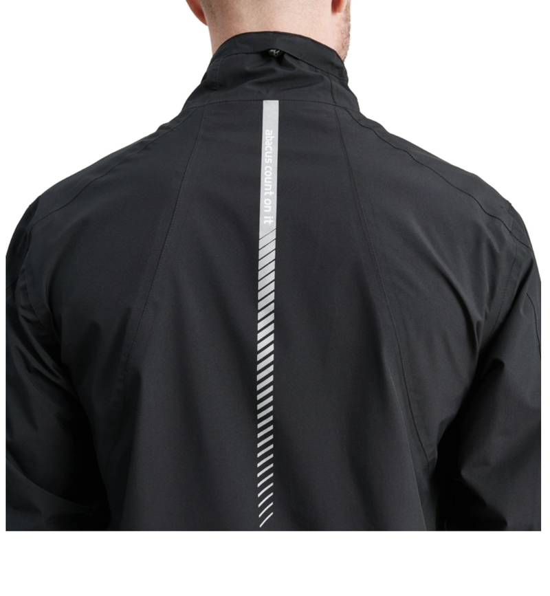 Abacus | 5894-600 | Links Stretch Rainjacket Mens | Black