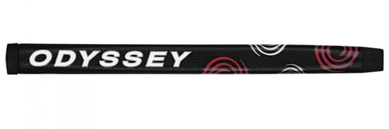 Odyssey | Putter Grip STD Black | Odyssey Logo Swirl