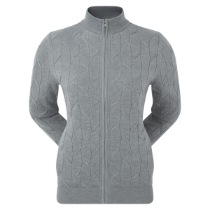 Footjoy | 88862 | Full Zip Lined Pover | Grey