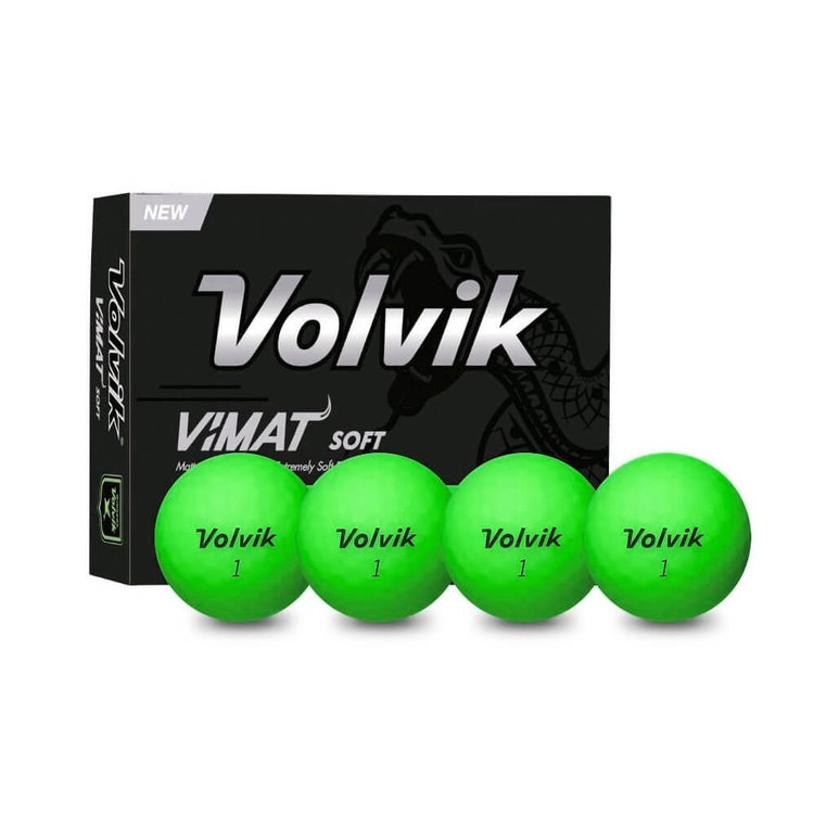 Volvik | Vimat | Matte Green | Golfballs