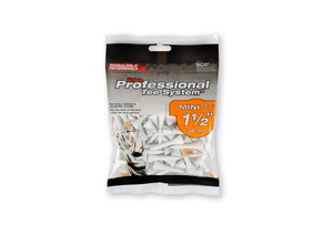 PrideSport | Mini Tee 1 1/2 | 90 stuks |  White / Orange