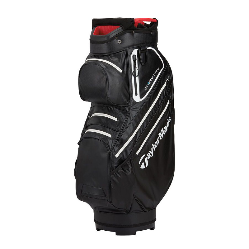 Taylormade V9716801 StormDry Waterproof Cartbag Black / White / Red Standing