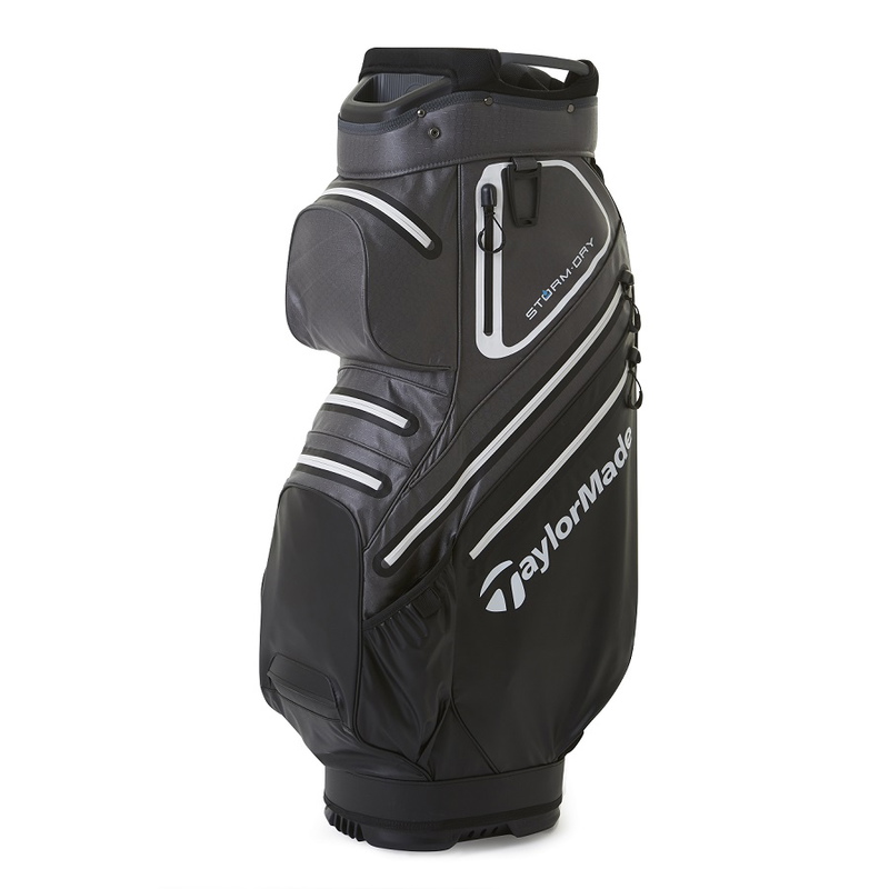 Taylormade V9782301 StormDry Waterproof Cartbag Black / Grey / White Standing