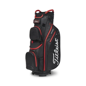 Titleist | TB23CT9-006 | Cart 14 StaDry | Black / Black / Red