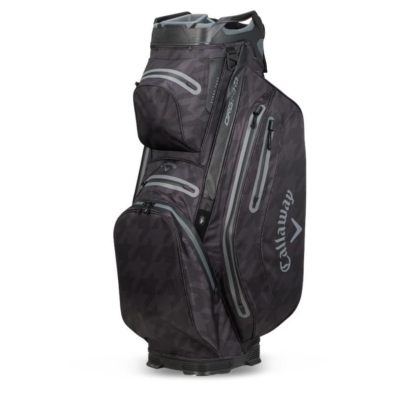 Callaway | 5124161 | Org 14 HD | Cartbag  | 24 | Black / Houndstooth | Side view