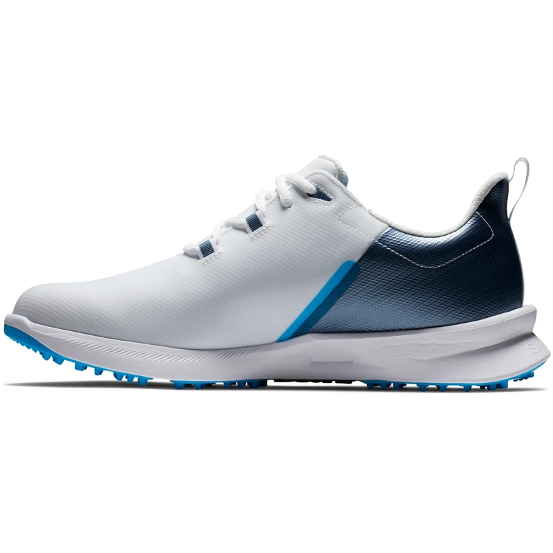 Footjoy | 55454 | Fuel Sport | White/Navy/Blue | Sideview