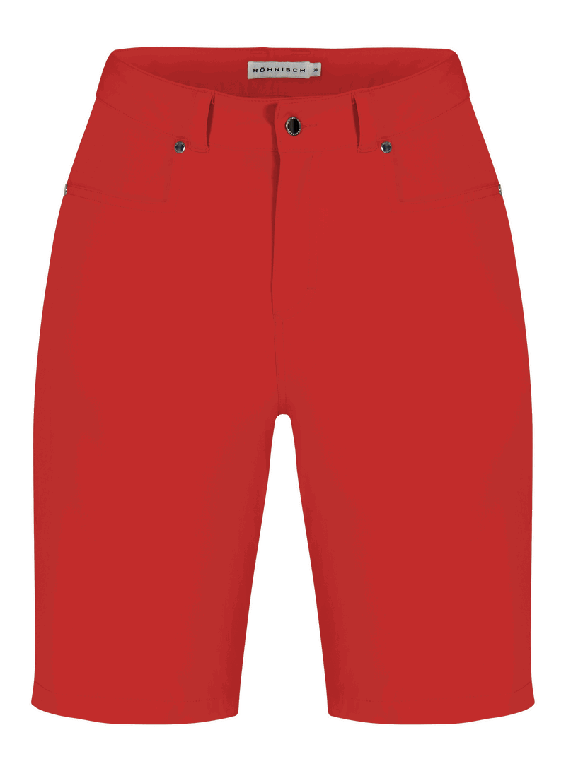 Rohnisch 112022 Chie Comfort Bermuda Flame Scarlet Front View