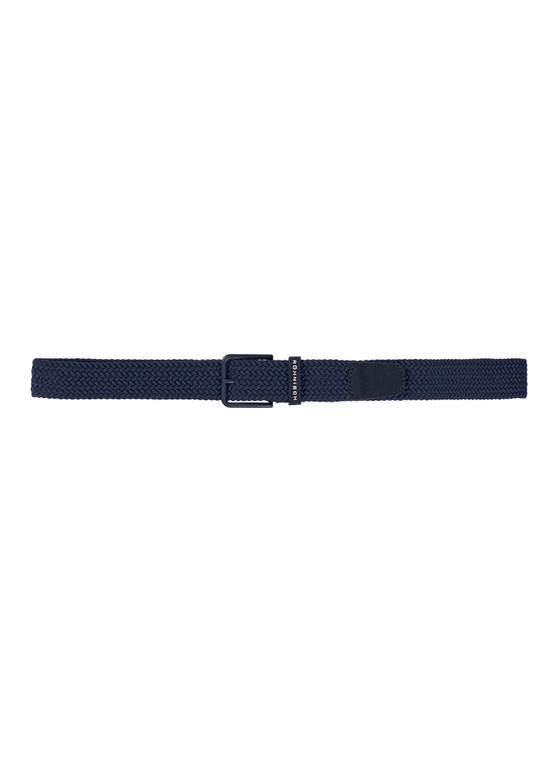 Rohnisch | 111747 | Braided Stretch Belt | Navy