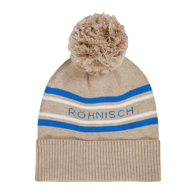 Rohnisch | 111737 | Sporty Pom Beanie | Beige Sand