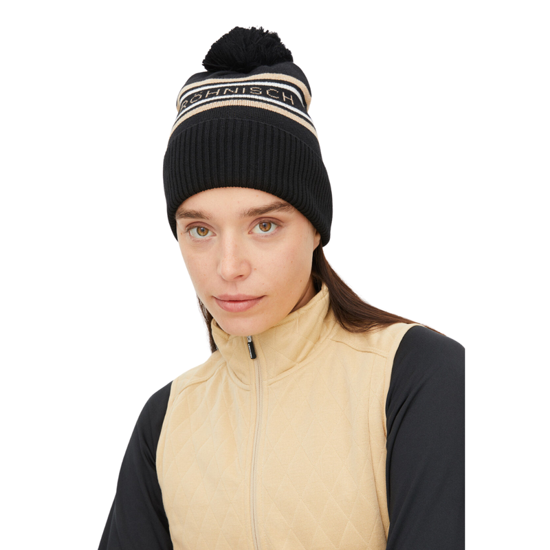 Rohnisch | 111737 | Sporty Pom Beanie | Black