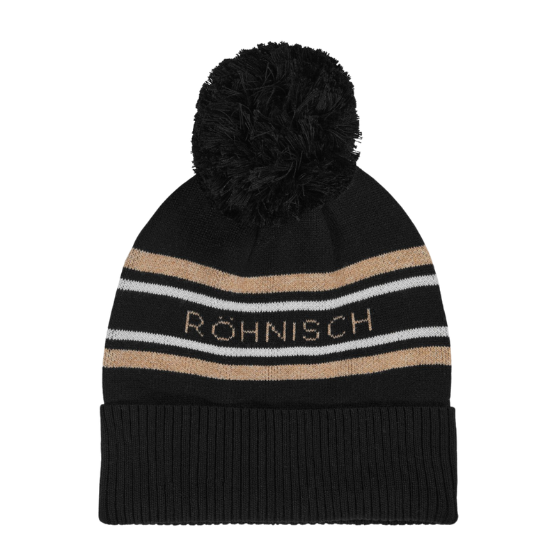 Rohnisch | 111737 | Sporty Pom Beanie | Black