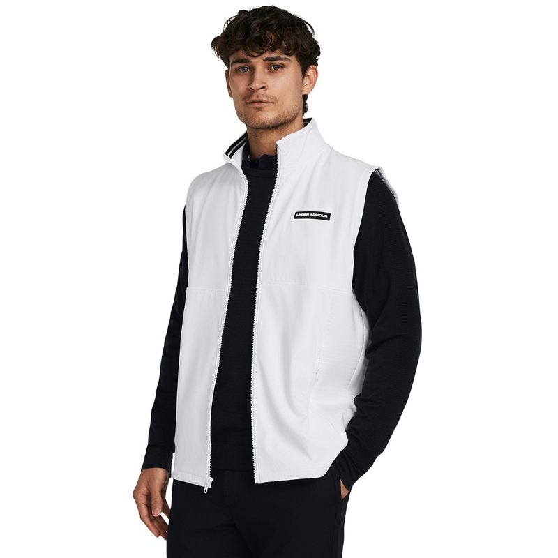 Under Armour | 1379724-100 | Storm Daytona Vest | White / Black / White