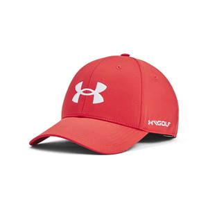 Under Armour | 1361547-012 | Golf96 Hat | Red Solstice / White