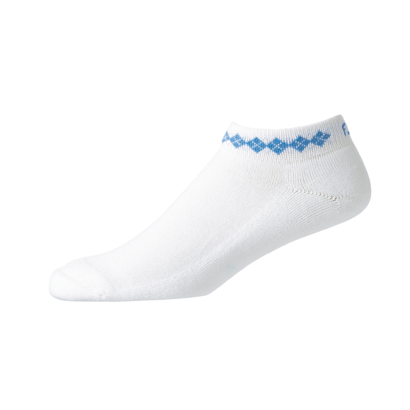 Footjoy | 19311-140 | ProDry Lightweight Sportlet | White | Blue