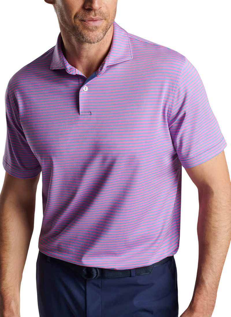 Peter Millar | MF23XK01E | Drum Performance Jersey Polo | Vessel
