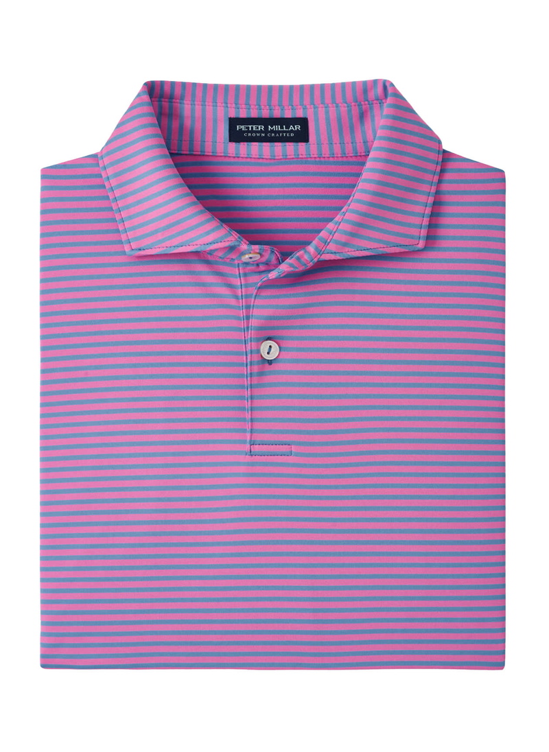 Peter Millar | MF23XK01E | Drum Performance Jersey Polo | Vessel