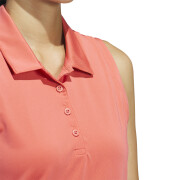 Adidas | IP4219 | Ultimate365 Solid Sleeveless Polo Shirt | Preloved Scarlet Pourus