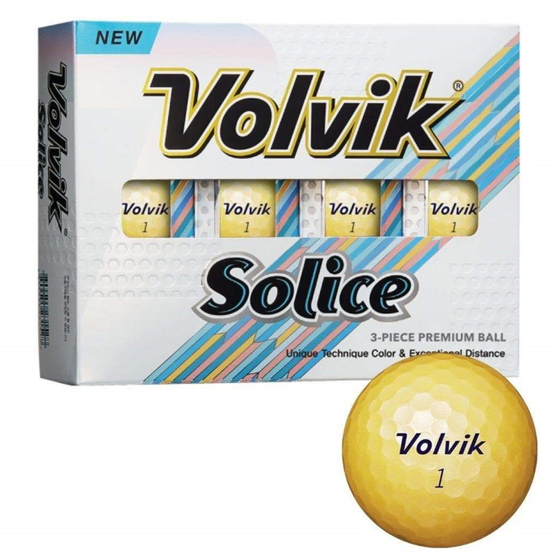 Volvik | Solice | Golfballs | Gold