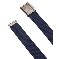 Under Armour | 1383935-408 | M Stretch Webbing Belt | Navy/ Khaki Base/Castlerock