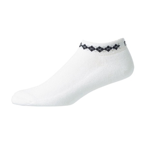 Footjoy | 19311-101 | ProDry Lightweight Sportlet | White | Black