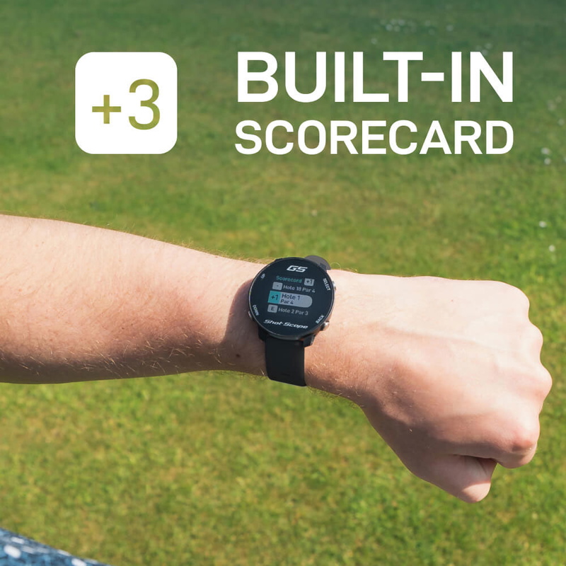 Shot Scope | Watch G5 GPS | Black