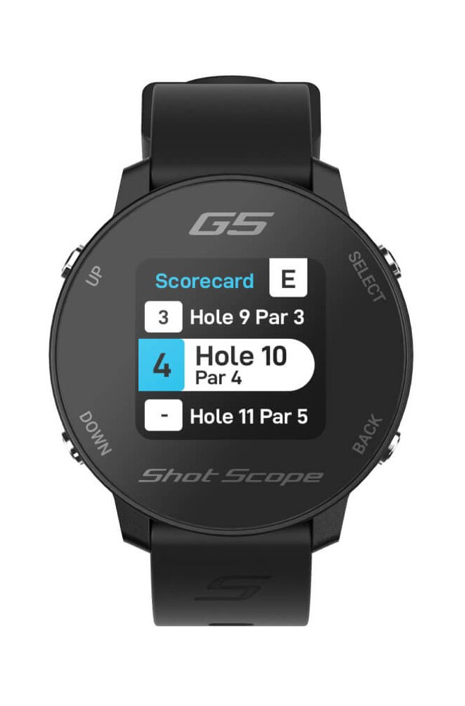 Shot Scope | Watch G5 GPS | Black