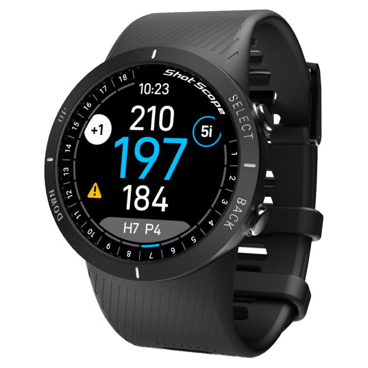 Shot Scope | Watch V5 GPS & Performance Tracking | Black