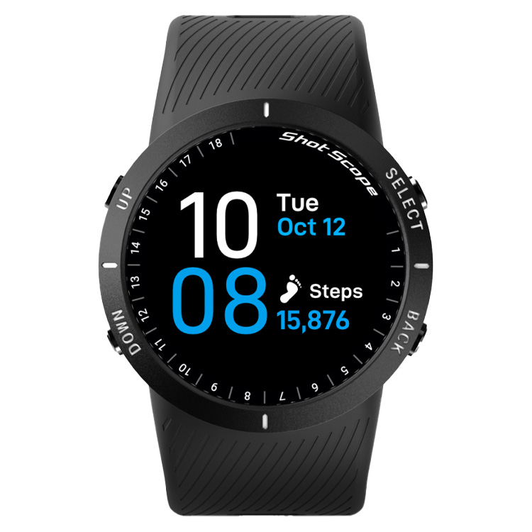 Shot Scope | Watch V5 GPS & Performance Tracking | Black