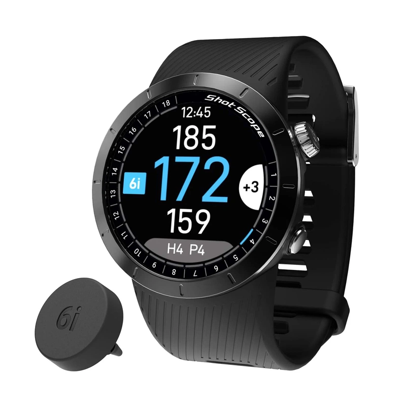 Shot Scope | Watch X5 GPS & Performance Tracking | Black