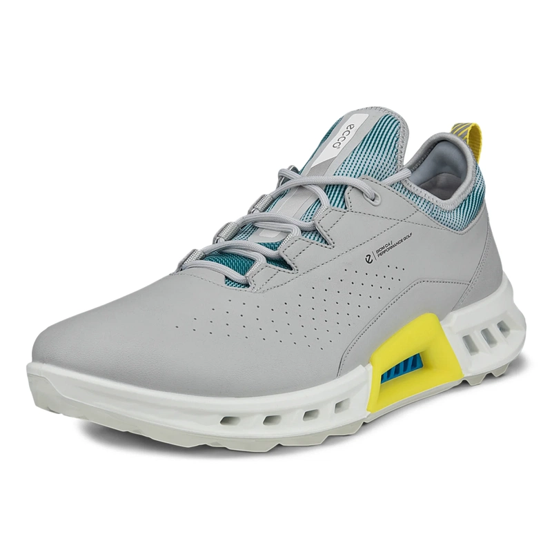 Ecco | 130404-60912 | M Golf Biom C4 Laced | Concrete / Baygreen