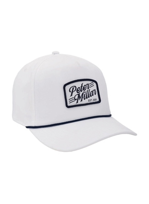 Peter Millar | MA22H03 | Mens | Est. Clubhouse Rope Hat | White/Navy