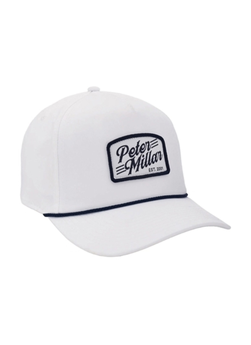 Peter Millar | MA22H03 | Mens | Est. Clubhouse Rope Hat | White/Navy