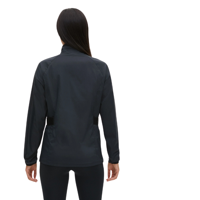 Rohnisch | 111512 | Miles WindJacket | Black back view