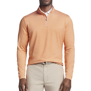 Peter Millar | MS20EK40B | Perth Performance Quarter-Zip | Red Ginger